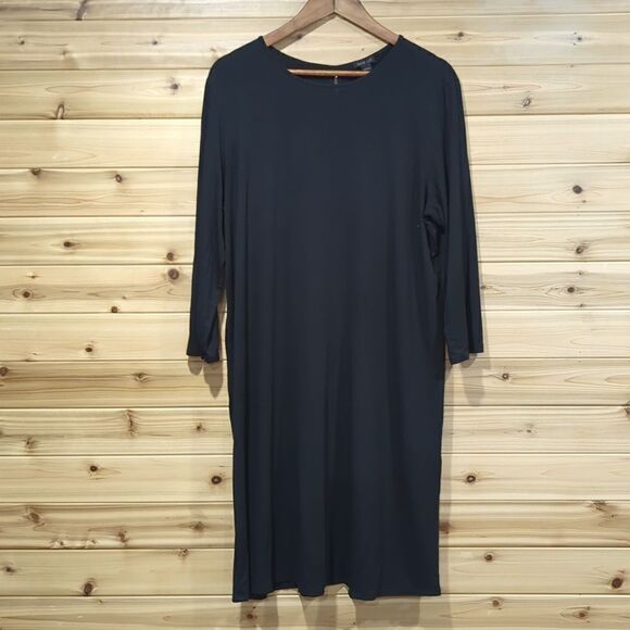 J. Jill Dresses & Skirts - J. Jill Womens Dress Large Black Wearever Collection Casual Dress